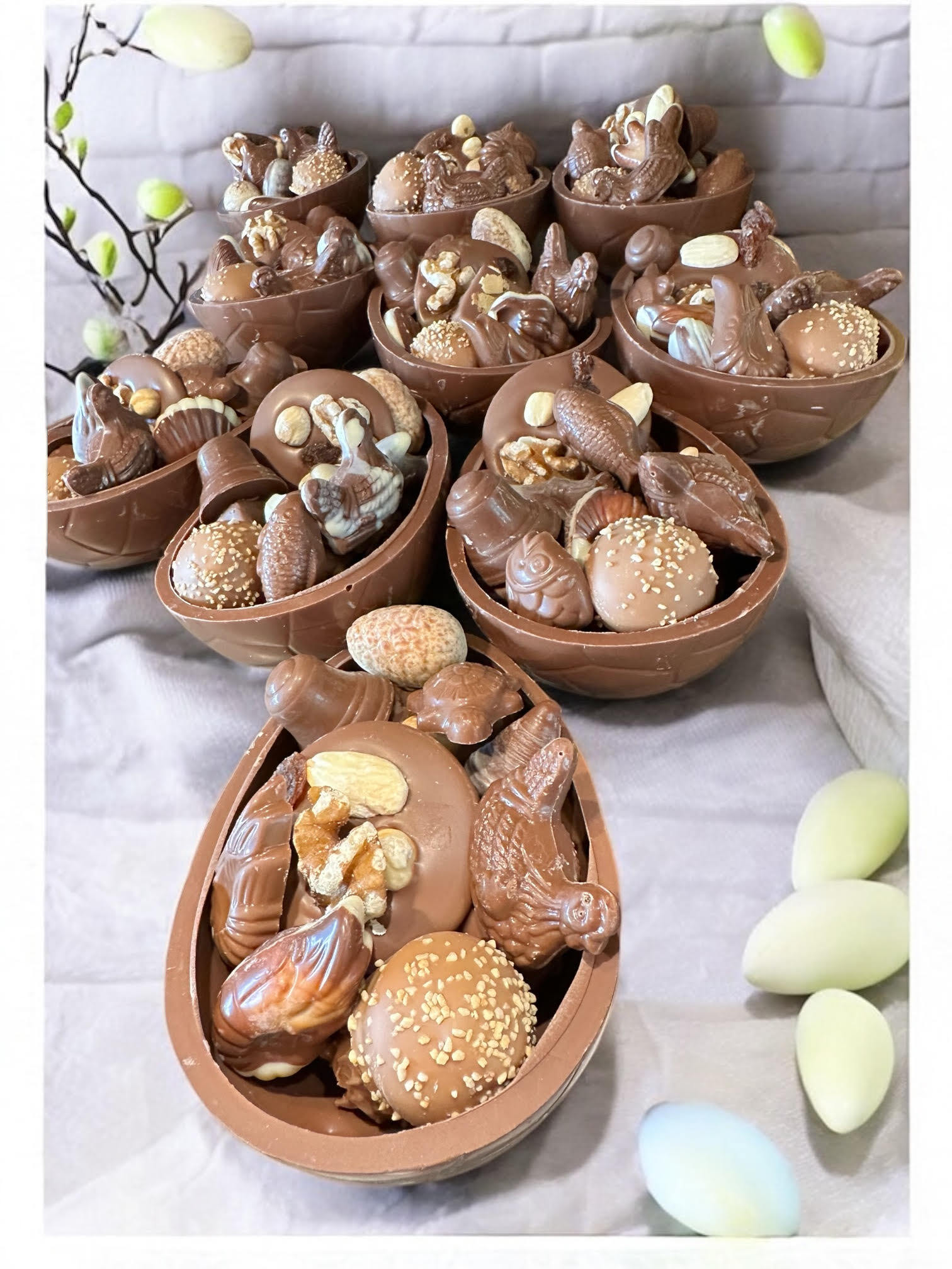 Demi Oeuf garni